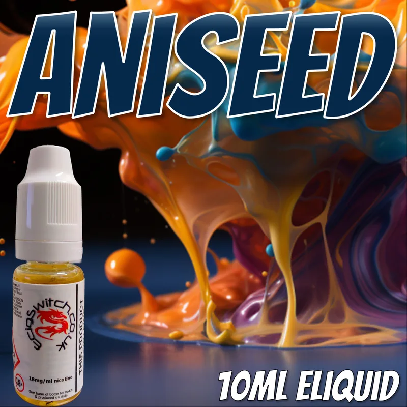Aniseed Eliquid e-liquid bottle