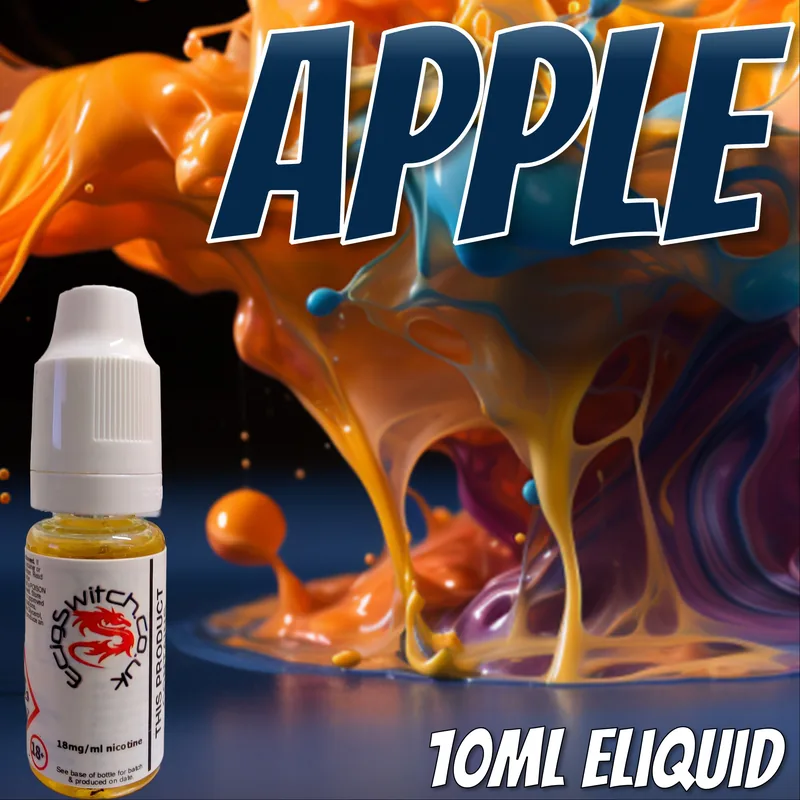Apple Eliquid e-liquid bottle