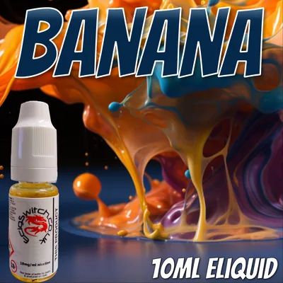 Banana Eliquid e-liquid, Ecig Switch Blackpool