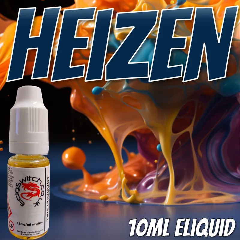 Heizen e-liquid bottle