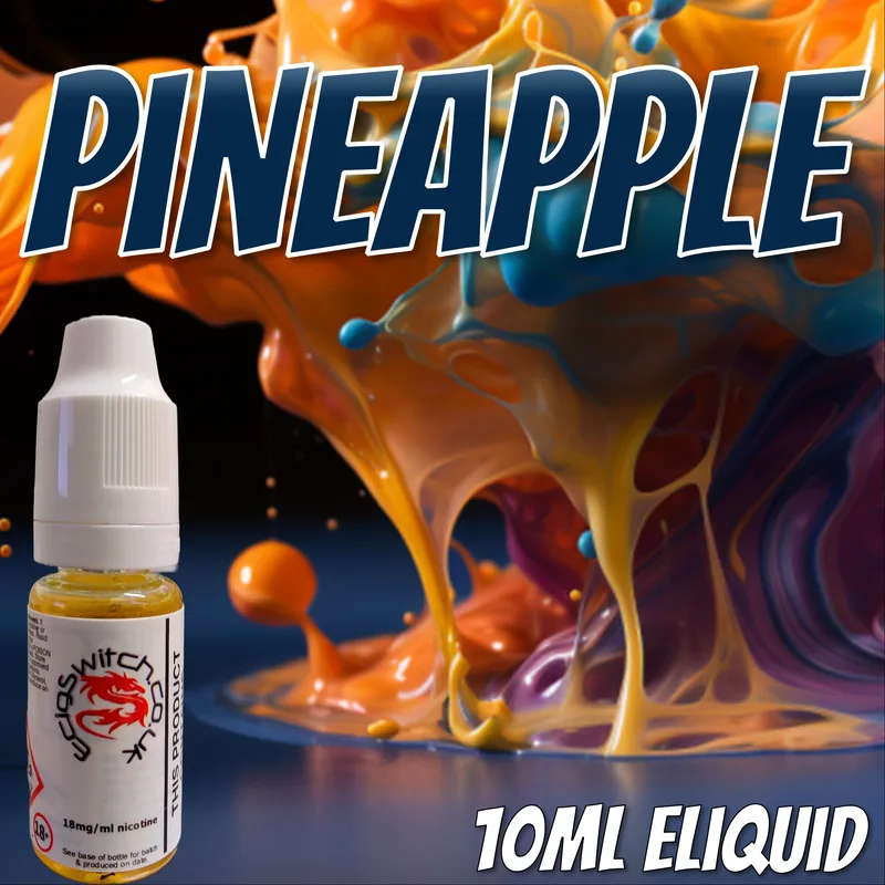 Pineapple e-liquid bottle