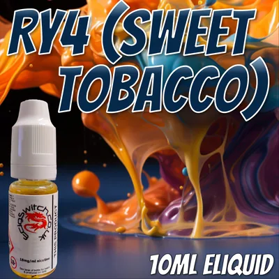 RY4 Tobacco e-liquid, Ecig Switch Blackpool