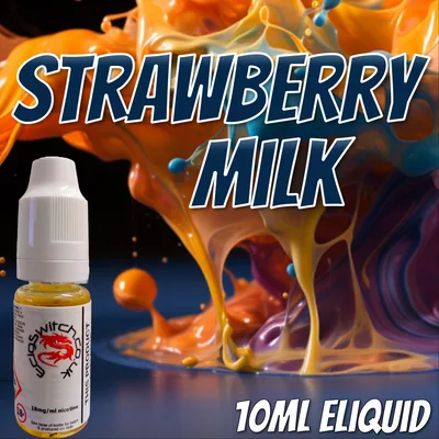 Strawberry Shake e-liquid, Ecig Switch Blackpool