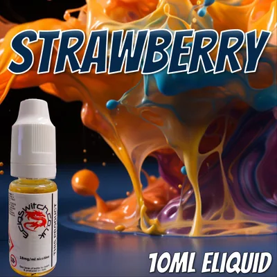 Strawberry e-liquid, Ecig Switch Blackpool