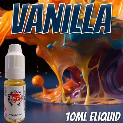 Vanilla Custard e-liquid, Ecig Switch Blackpool