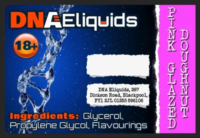 Pink Glazed Doughnut e-liquid, Ecig Switch Blackpool