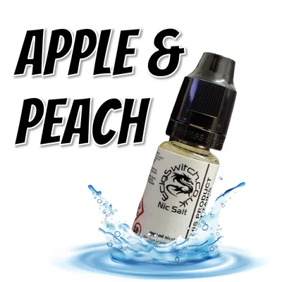 Apple & Peach e-liquid, Ecig Switch Blackpool