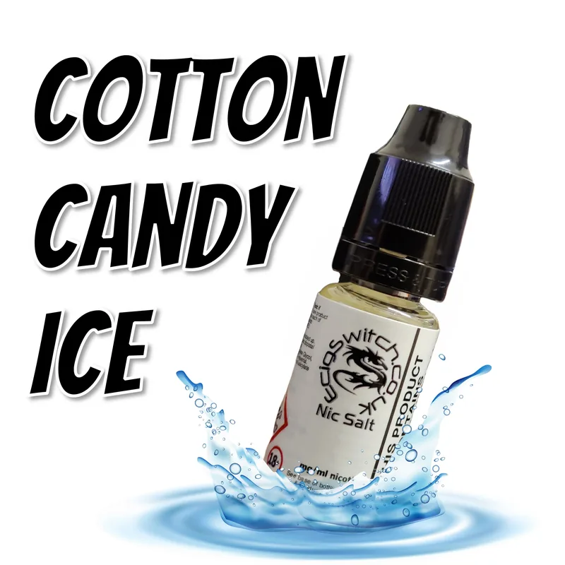 Cotton Candy Ice e-liquid bottle