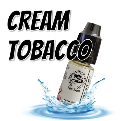 Cream Tobacco e-liquid, Ecig Switch Blackpool