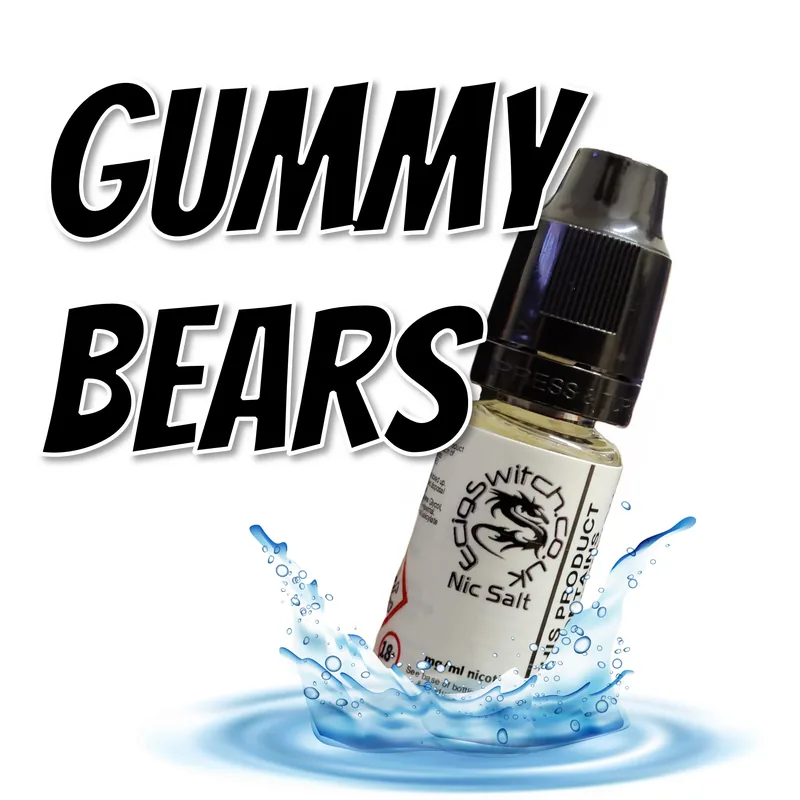 Gummy Bears e-liquid bottle
