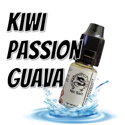 Kiwi Passion Guava e-liquid, Ecig Switch Blackpool