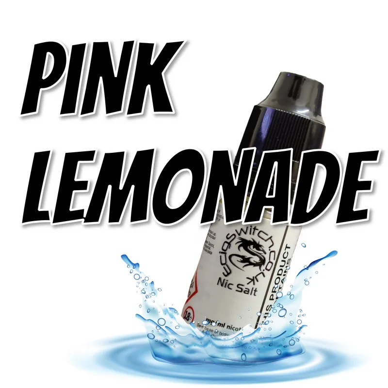 Pink Lemonade e-liquid bottle