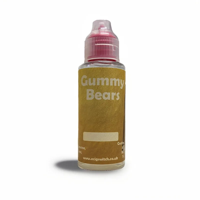 Gummy Bears e-liquid bottle