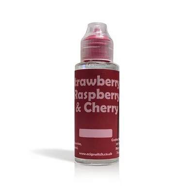 Strawberry Raspberry Cherry e-liquid, Ecig Switch Blackpool