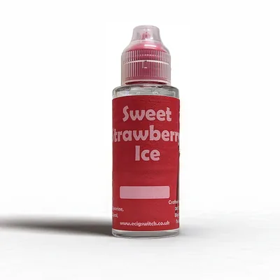 Sweet Strawberry Ice e-liquid, Ecig Switch Blackpool