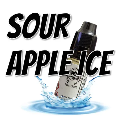 Sour Apple Ice e-liquid, Ecig Switch Blackpool
