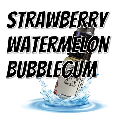 Strawberry Watermelon Bubblegum e-liquid, Ecig Switch Blackpool
