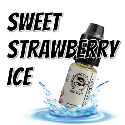 Sweet Strawberry Ice e-liquid, Ecig Switch Blackpool