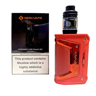 Geekvape L200 Classic Kit with Z Max Tank, Ecig Switch Blackpool