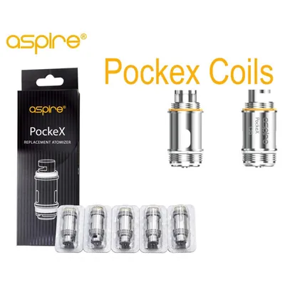 Aspire Pockex Coils 0.6 ohm, Ecig Switch Blackpool