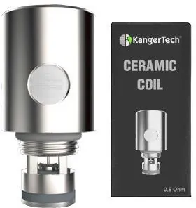 Kangertech Ceramic Coil 0.5ohm (for Protank 4), Ecig Switch Blackpool