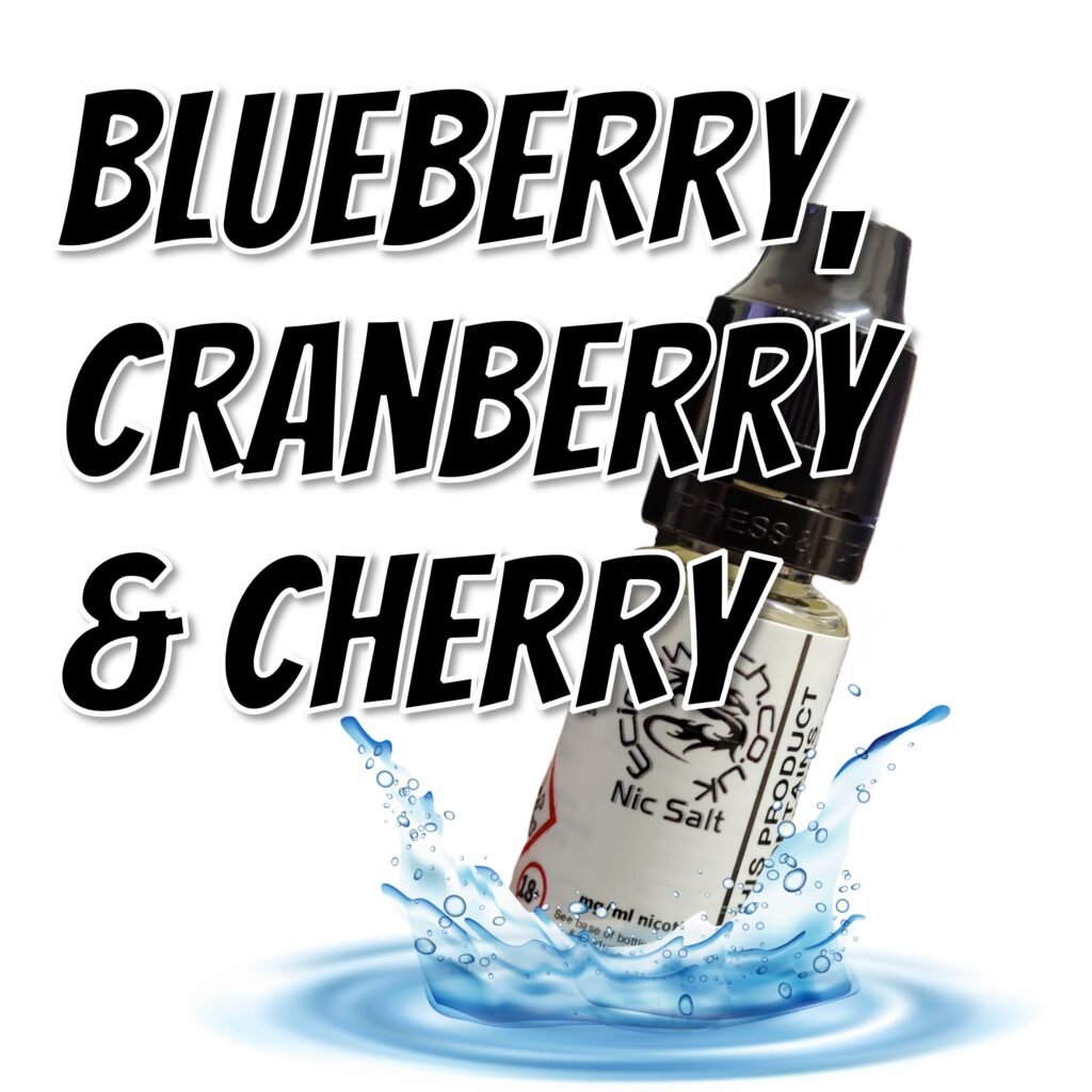 Blueberry, Cranberry & Cherry Nic Salt- 10ML