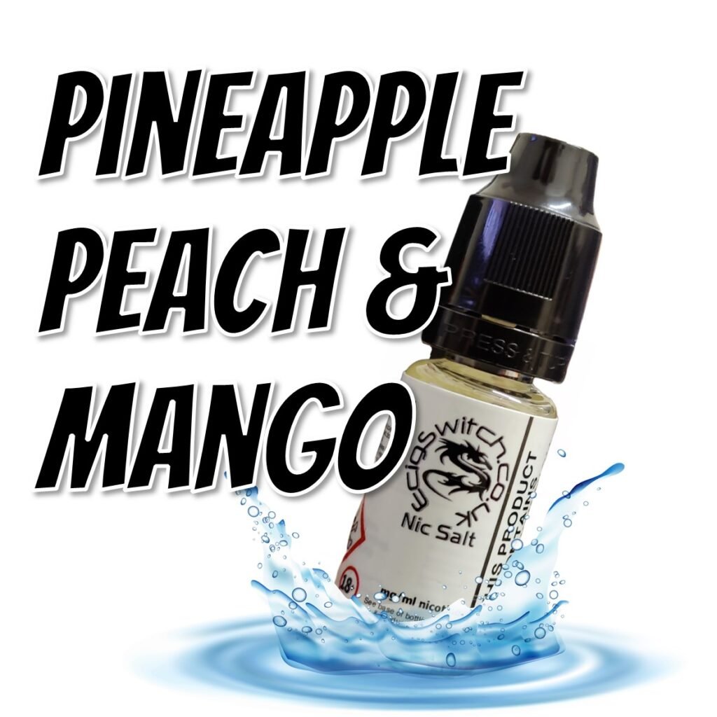 Pineapple, Peach & Mango Nic Salt – 10ML