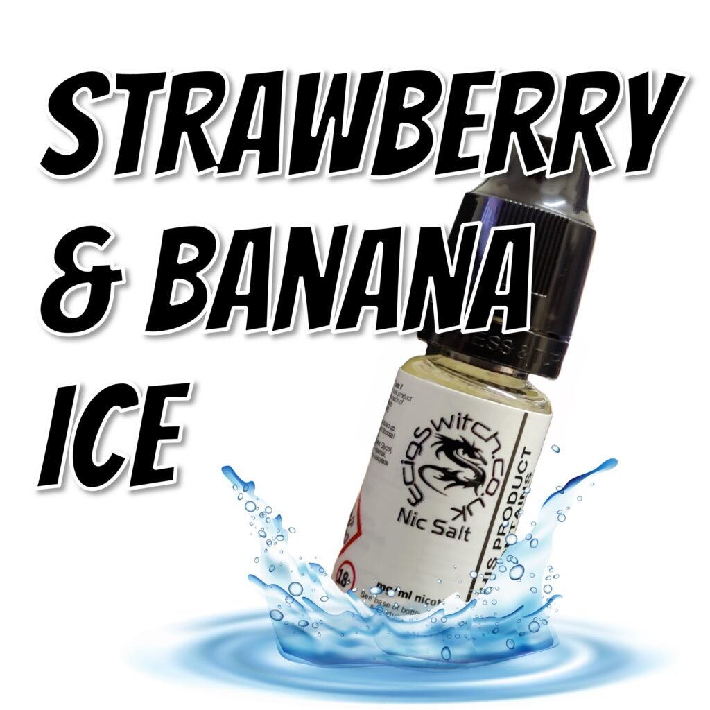Strawberry & Banana Ice Nic Salt – 10ML