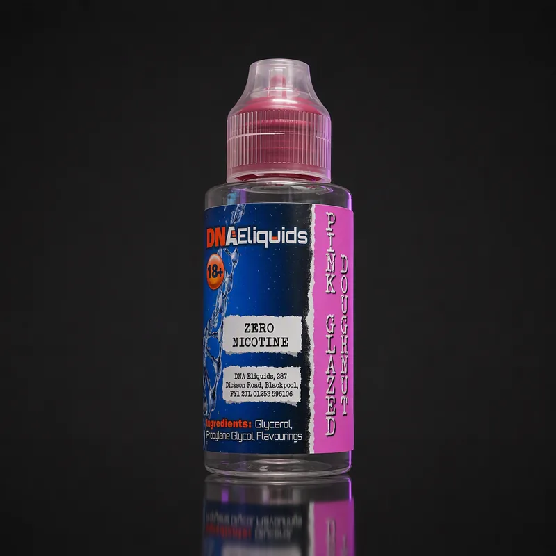 Pink Glazed Doughnut Eliquid – Shortfill