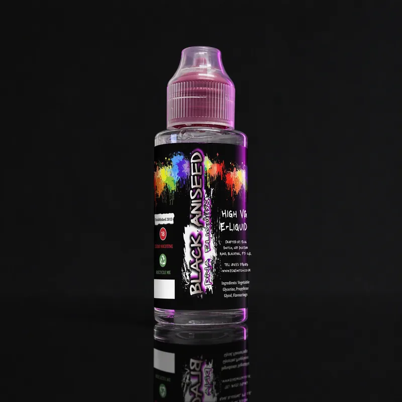 Black Aniseed Eliquid – Shortfill