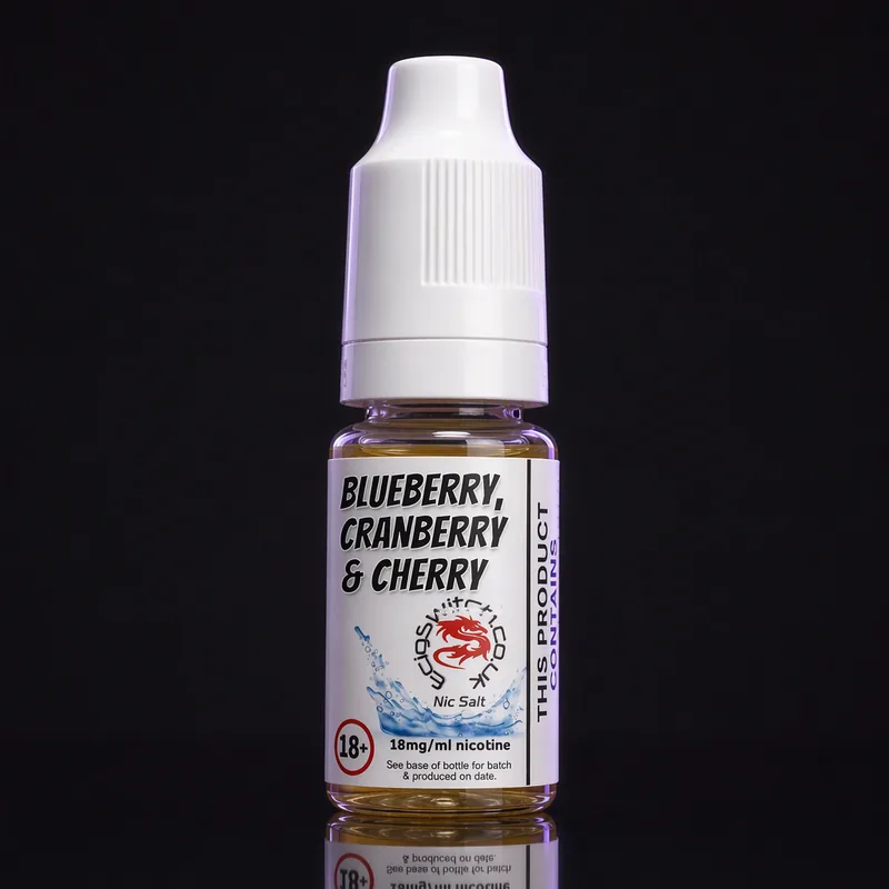 Blueberry, Cranberry & Cherry Nic Salt- 10ML