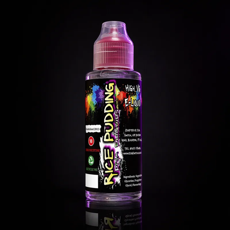 Rice Pudding Eliquid – Shortfill