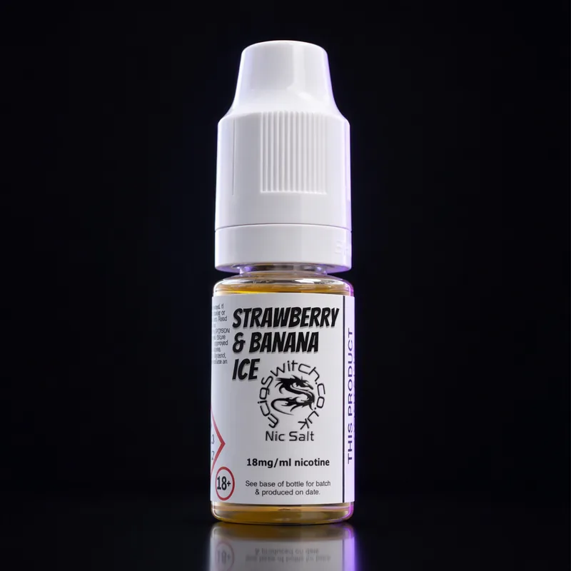 Strawberry & Banana Ice Nic Salt – 10ML