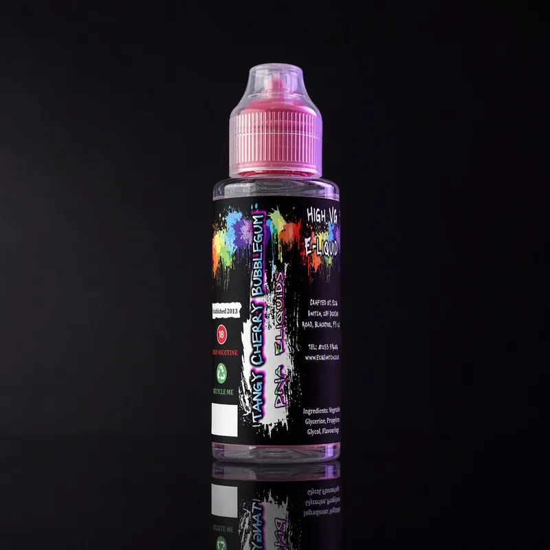 Tangy Cherry Bubblegum Eliquid – Shortfill