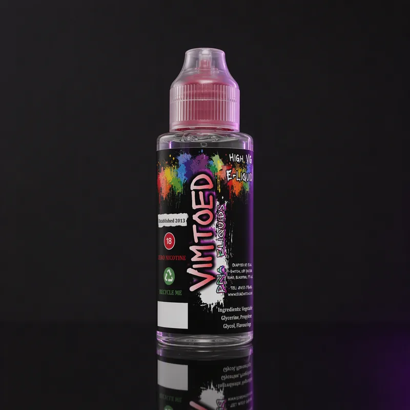 Vimtoed Eliquid – Shortfill