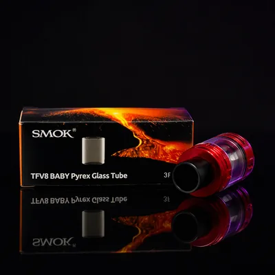 Smok TFV8 Baby Replacement Glass (Straight)